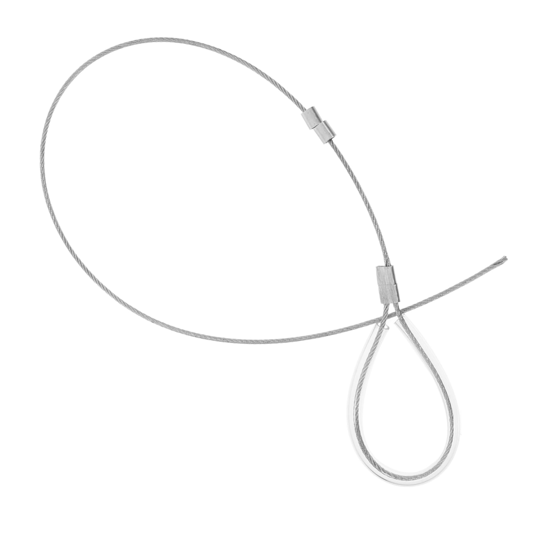 PRETYZOOM Heavy-Duty Tailgate Lift Cable Clamp Stainless Steel Safety Rope Accessory for Automotive Repair Construction