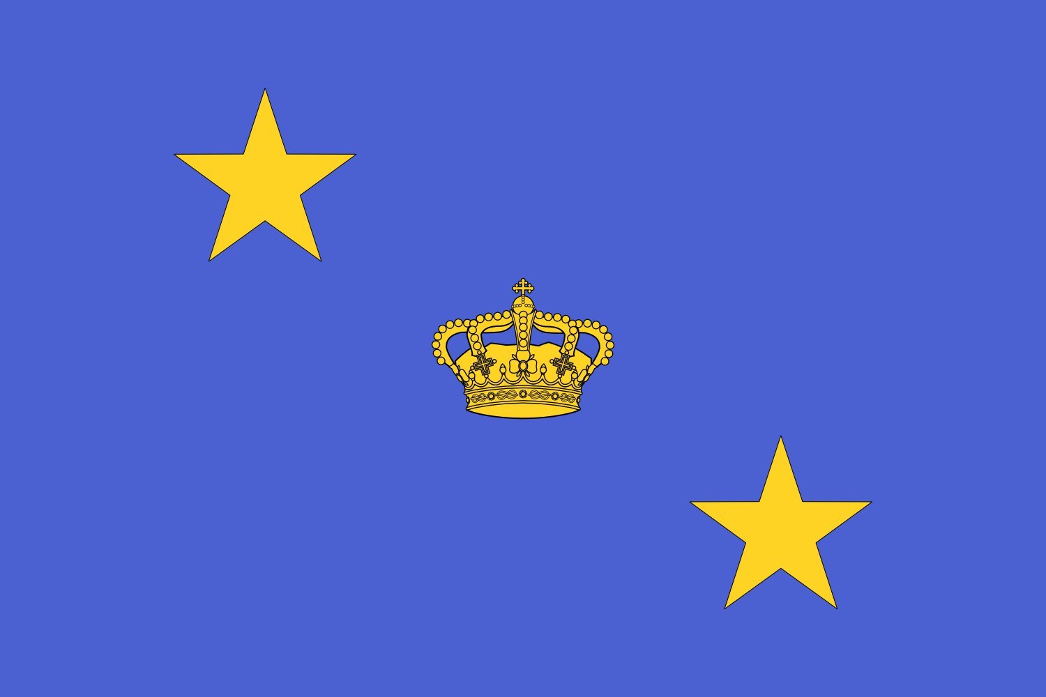 Drapeau Large Squadron Admiral Regia Marina de Haute Qualité pour Collectionneurs