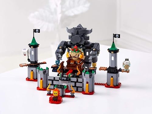 Miniatura 4 de LEGO 71369 Juego de expansión de Super Mario Bowser’s Castle Boss Battle, kit de construcción; juguete coleccionable para niños para personalizar su