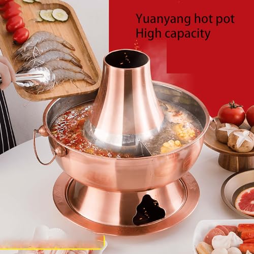 Olla Caliente Tradicional de Acero Inoxidable 34cm miniatura 6
