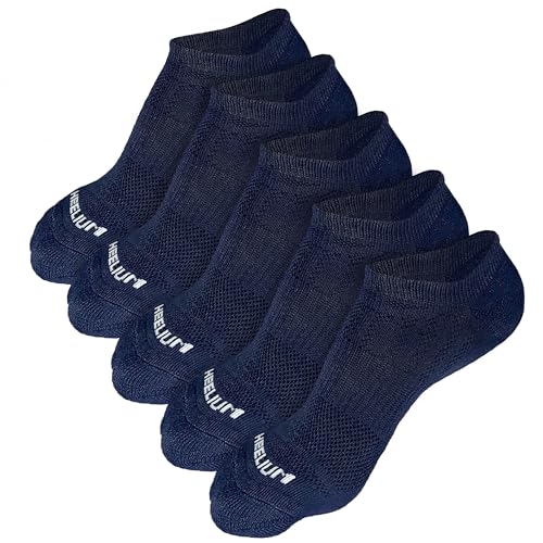 Image of HEELIUM Bamboo Ankle Socks for Men & Women | Ultra-Soft, Odour-Free, Thin & Breathable | 3X Softer than Cotton | Sizes - M (UK 4-8) & L (UK 9-13)