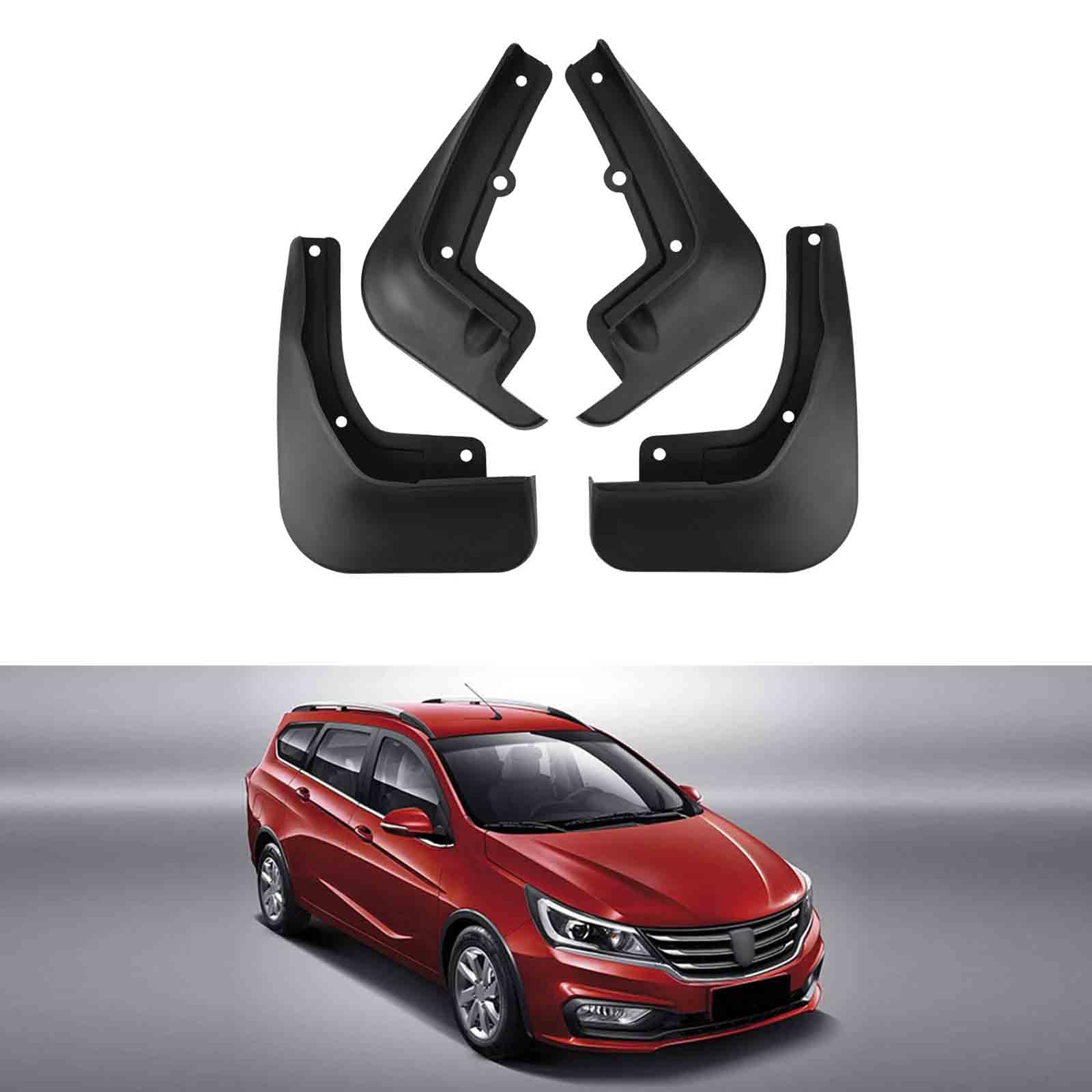 YPSBBHD Car Mud Flaps Fender Splash Guards, Compatible with BAOJUN 310W 2017-2020, Splashproof Exterior Accessories for Car Wheel Protector