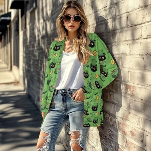 Image of Cardigan for Women Long Sweater Open Front Sweaters Fashion Lightweight Cardigans with Pockets