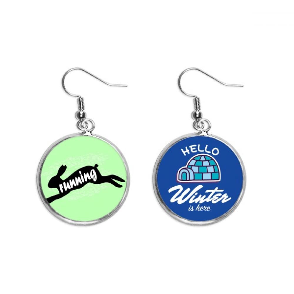 Pendientes de conejo negro para combinar con tus looks de invierno cotidianos 5