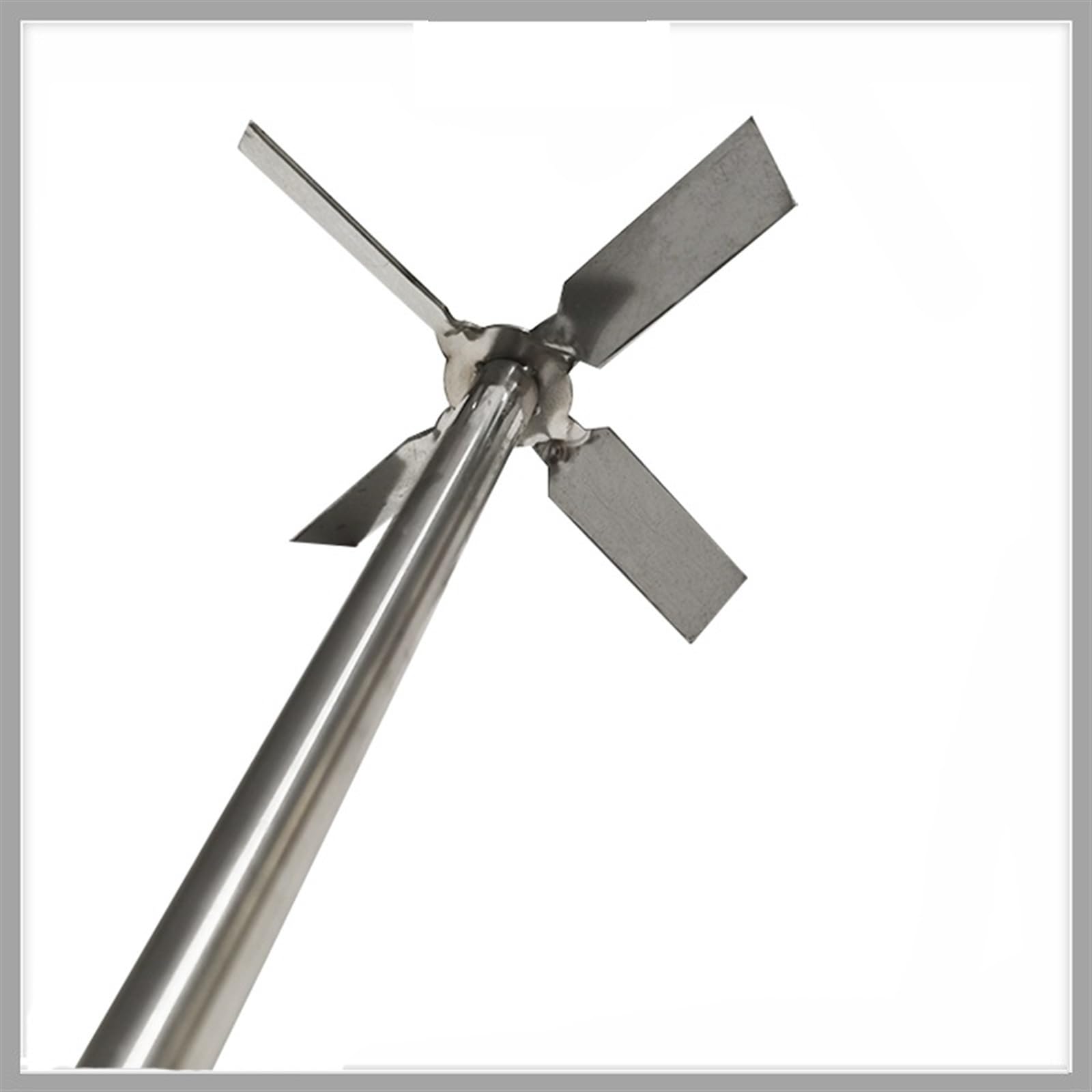 Equipo de Laboratorio Agitador de hélice 304 Sus, Impulsor en Espiral, Longitud del Eje del agitador, 400mm de diámetro, 50mm for Tratamiento de homogeneización o suspensión de líquidos