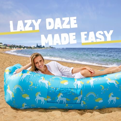 image for AlphaBeing Inflatable Lounger Beach Chair Accessories, Air Sofa Hammoc