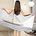 Produktbild JSHEN 3D Druck Strandtuch Badetuch Mikrofaser Groß Strandtuch Weißes Segelboot Duschtuch 150x200cm Strandlaken Badelaken Weich Stranddecke Ultraleicht Handtuch Saugfähig Schnelltrocknend