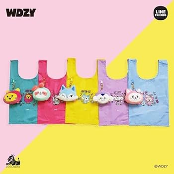 Amazon.co.jp: ITZY WDZY ぬいぐるみケース付き エコバッグ 全5