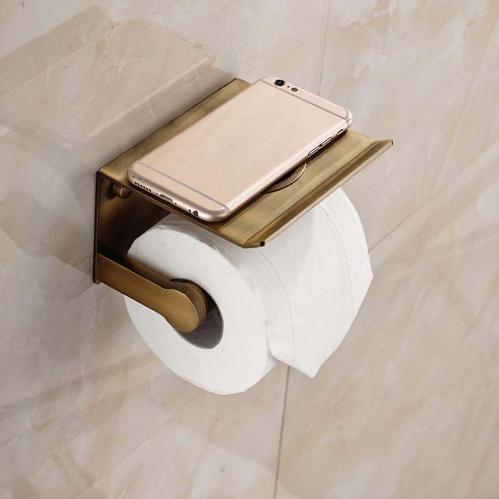 Support Mural pour Rouleau De Papier Toilette Accessoire pour Téléphone Portable