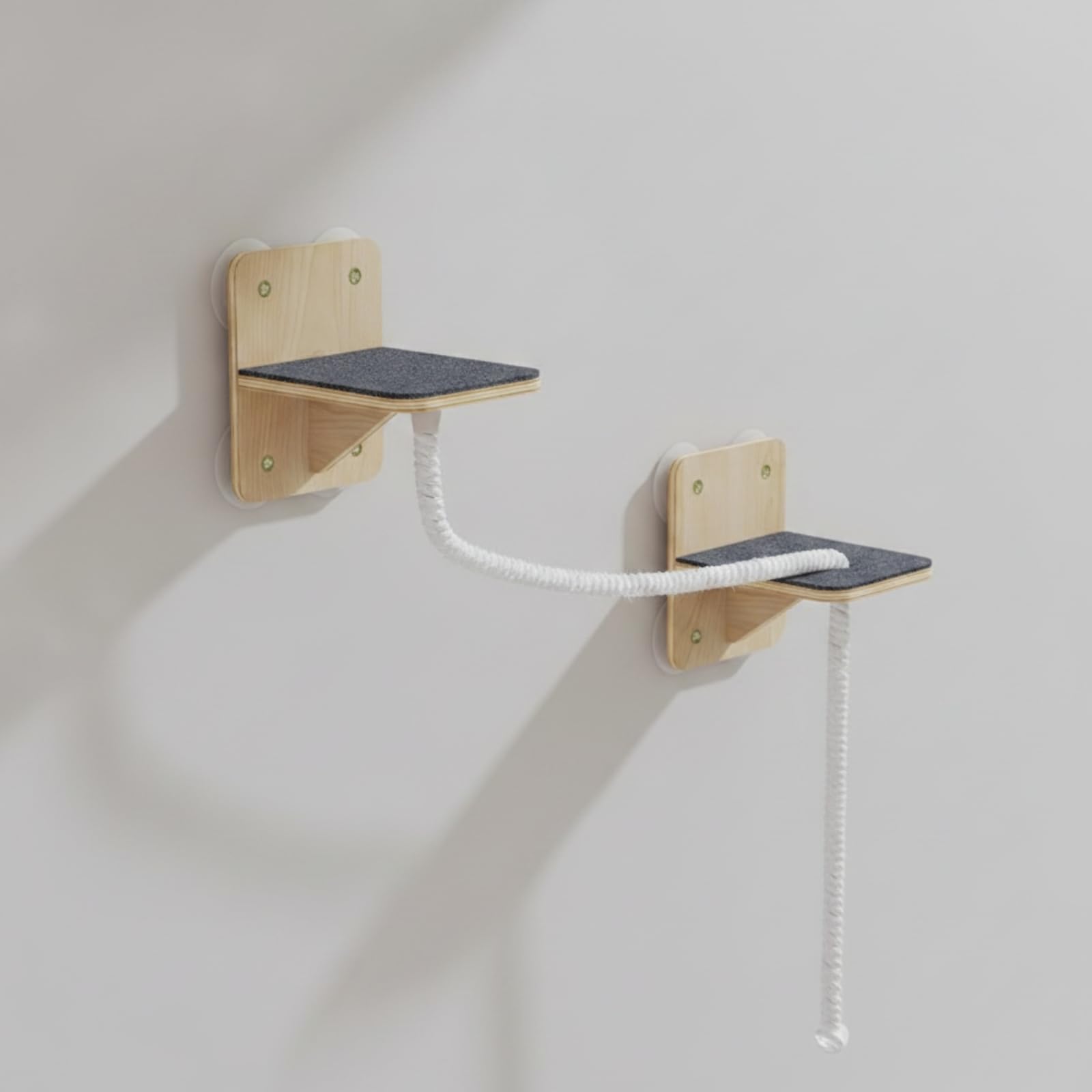 Percha para Gatos Suave Cuerda Colgante, Cuerda Algodón