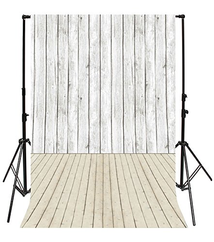 YongFoto 1x1,5m Vinile Sfondo Fotografico Pavimento In Legno