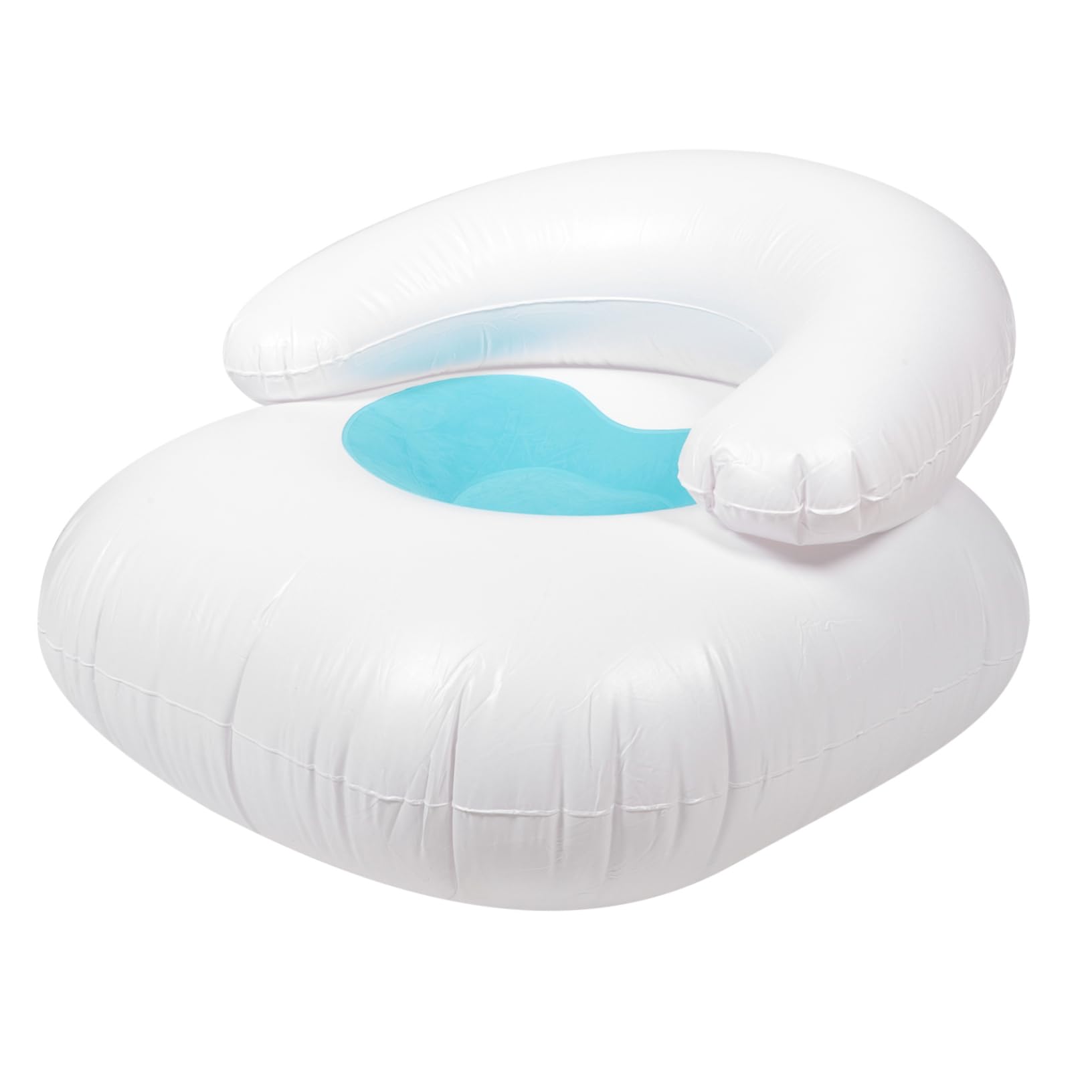 LIFKOME Inflatable Sofa Inflatable Sofa on Blue Air Chair Folding Funny Blow Up Portable Flexible Inflatable Sofa Inflatable Small Chair PVC