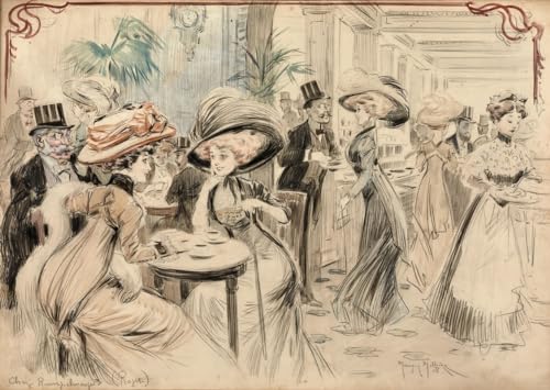 Chez Rumpelmayer (1908) Poster Print by Maurice Milliere (24 x 36)