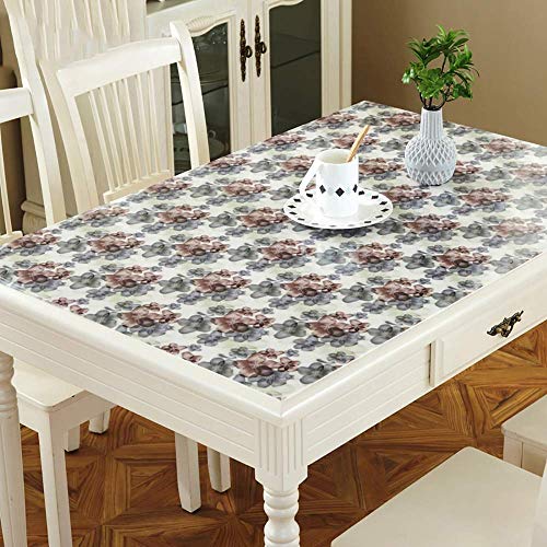 Vêtements de table de restaurant et maison avec cette nappe en plastique PVC