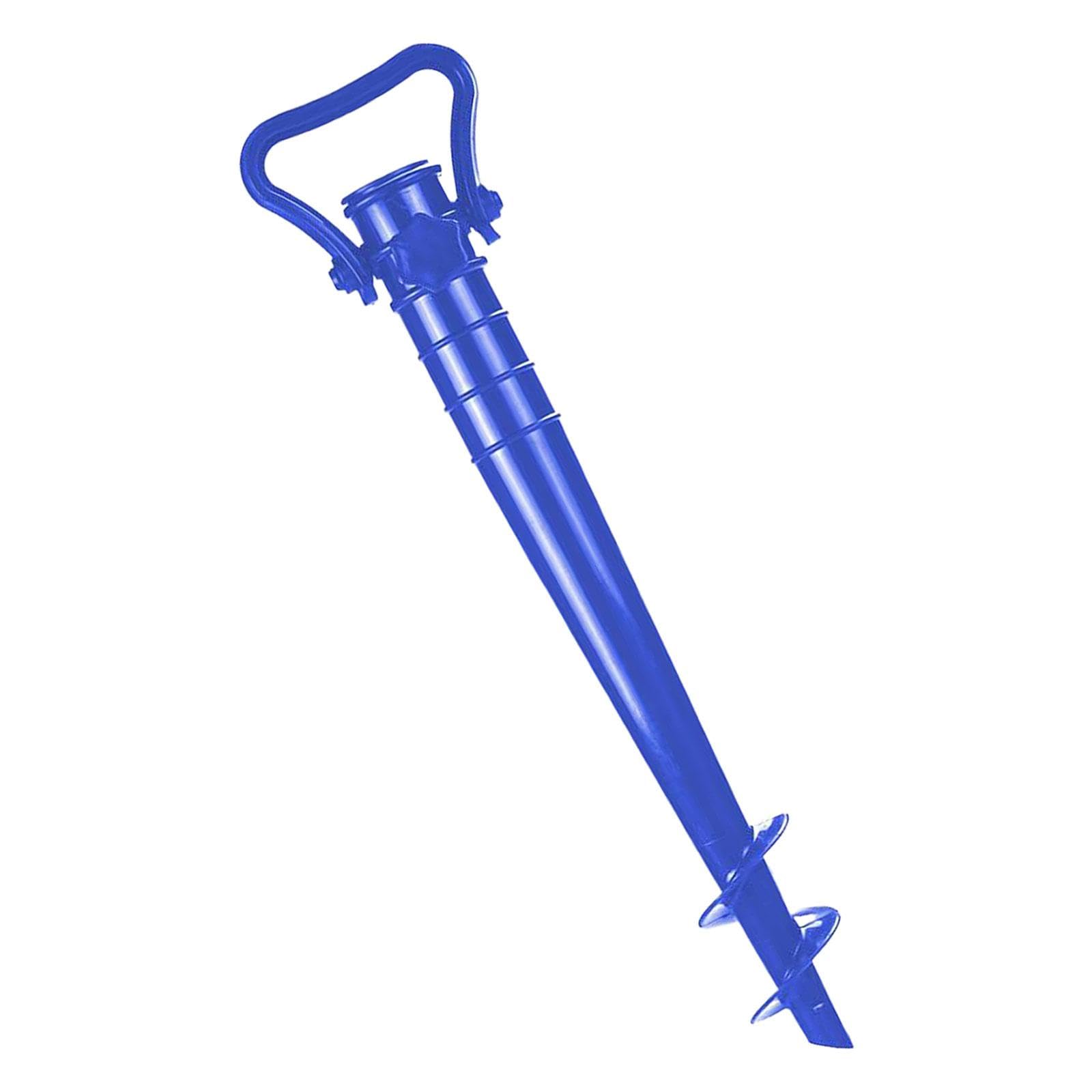 Beach Umbrella Stand Anchor Parasol Holder Anchor for Beach Barbecue Picnics Blue-image-45