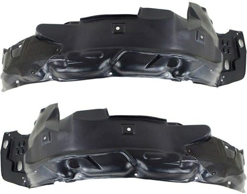 JLEJIANI - Juego de 2 protectores de guardabarros delanteros para el lado del conductor y del pasajero, par izquierdo compatible con 2012-2015