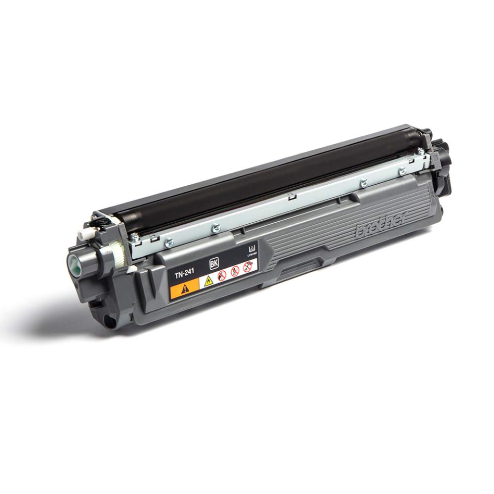 BROTHER DR-241CL | Tambour de Remplacement pour imprimante Laser |Imprime 15 000 Pages | Noir/Cyan/Magenta/Jaune & TN-241BK | Cartouche de Toner Originale | Noir