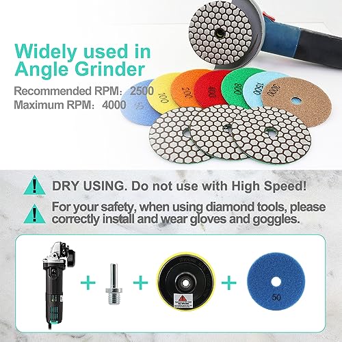 Diamond Dry Polishing Pad LEKOMESH - Image 4