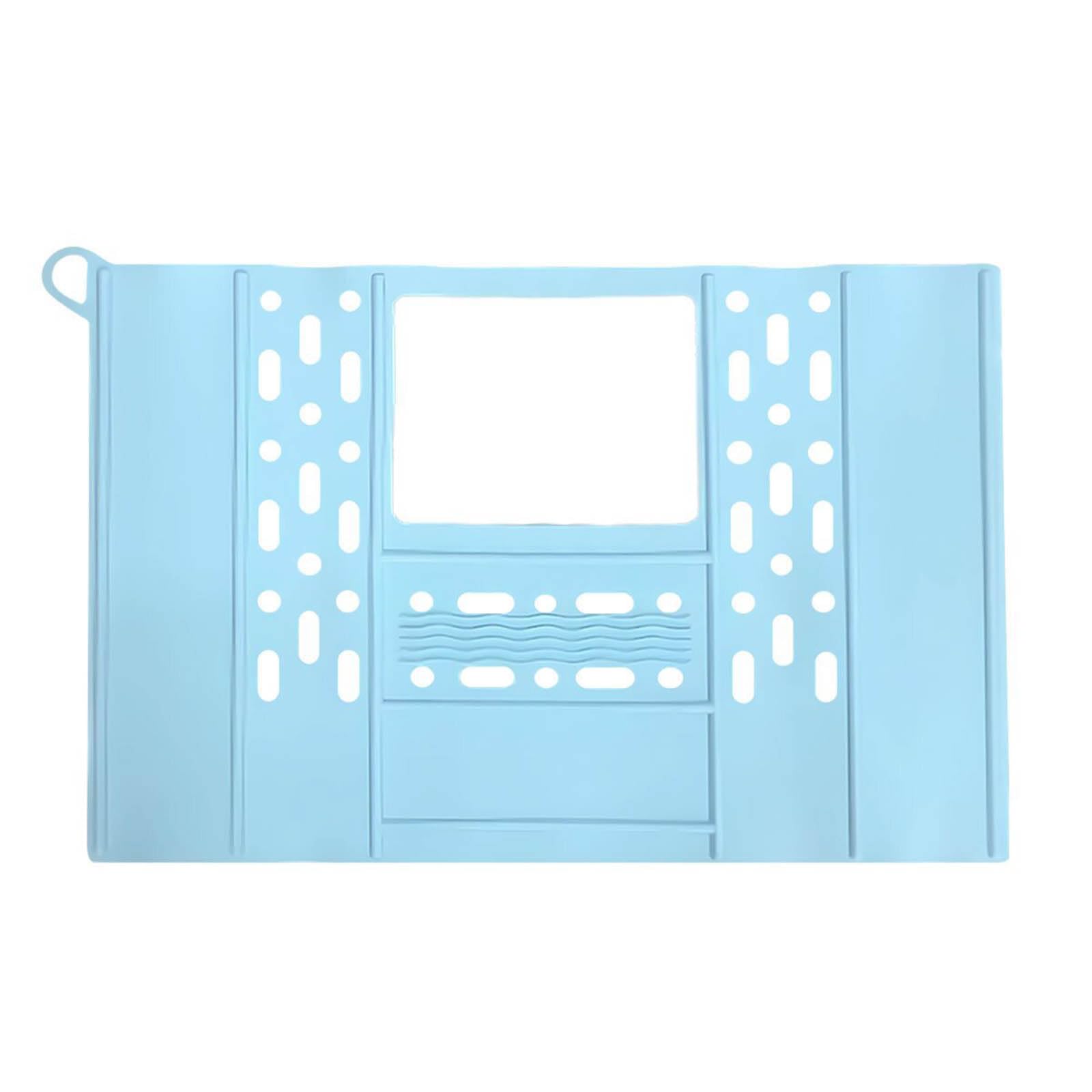Tappetino salvaspazio per Organizer per Trucco in Silicone, Blue
