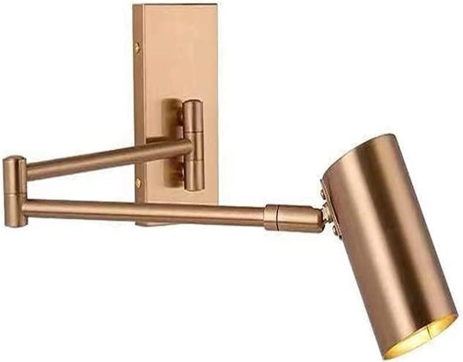 ASerZenith Wall Lamp Industrial V-Intage Wall Light Extendable Long Arm Adjustable Retro Metal Sconce Bedroom Reading Lamp