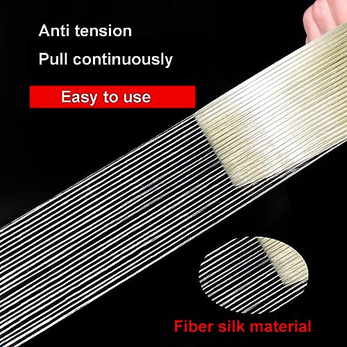 Image of 5.5 Mil 2 Rolls 2 Inch x 55 Yards Filament Tape - Heavy Duty Fiberglass Reinforced Packing Tape