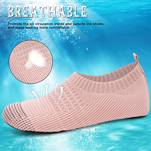 Image of ANLUKE Womens Mens Water Shoes Barefoot Quick-Dry Aqua Socks for Beach Swim Surf Water Sport