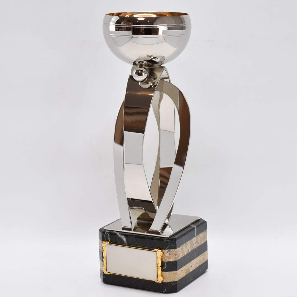 Amazon | WIN トロフィー カップ 【名入れ対応】 シルバー 真鍮