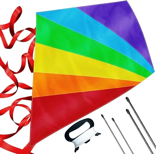 Nothing But Fun Rainbow Diamond Kite