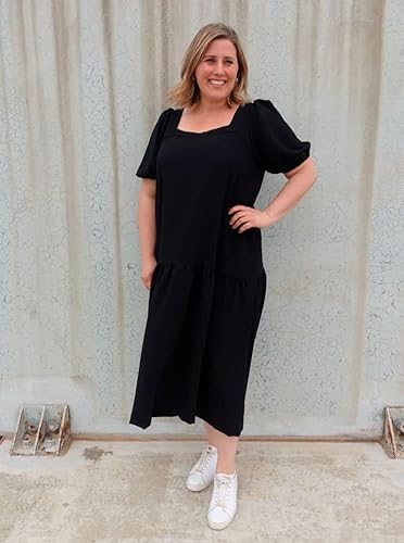 Miniatura 10 de Patrón de costura de arco estilo - Camiseta y vestido tejidos Clementine (tallas 04-16)