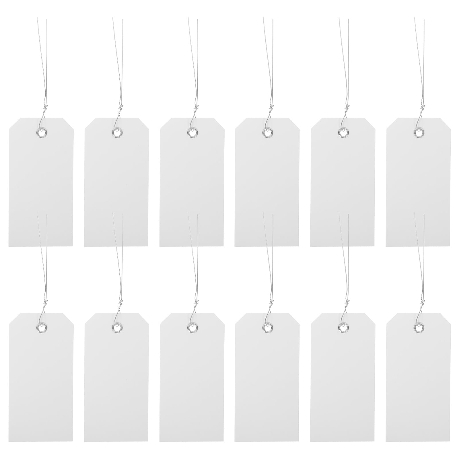 100 Etichette Bagagli PVC Scritte a Mano, Targhetta Valigia Viaggio