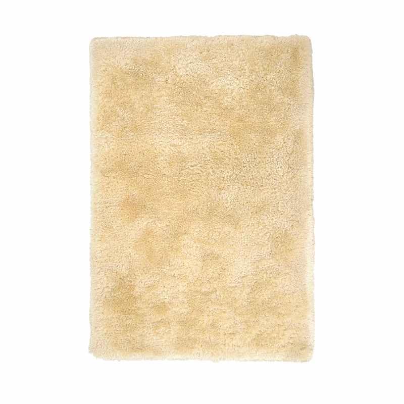 Image of Shaggy Rugs 5 X 7 FEET Soft and Cozy Carpet for Living Room & Hall, Bedroom, and Kids Room Non-Slip, High Pile, Machine Washable, Perfect for Any Room (Gold)