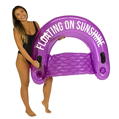 Poolcandy Sun Chair Water Raft, Multiple Chair Styles (Grape Soda) #TOP5