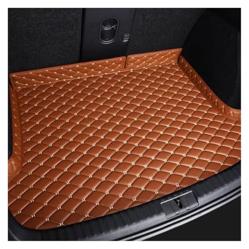 Tapis de coffre Ford S-Max anti-rayure doublure personnalisée marron