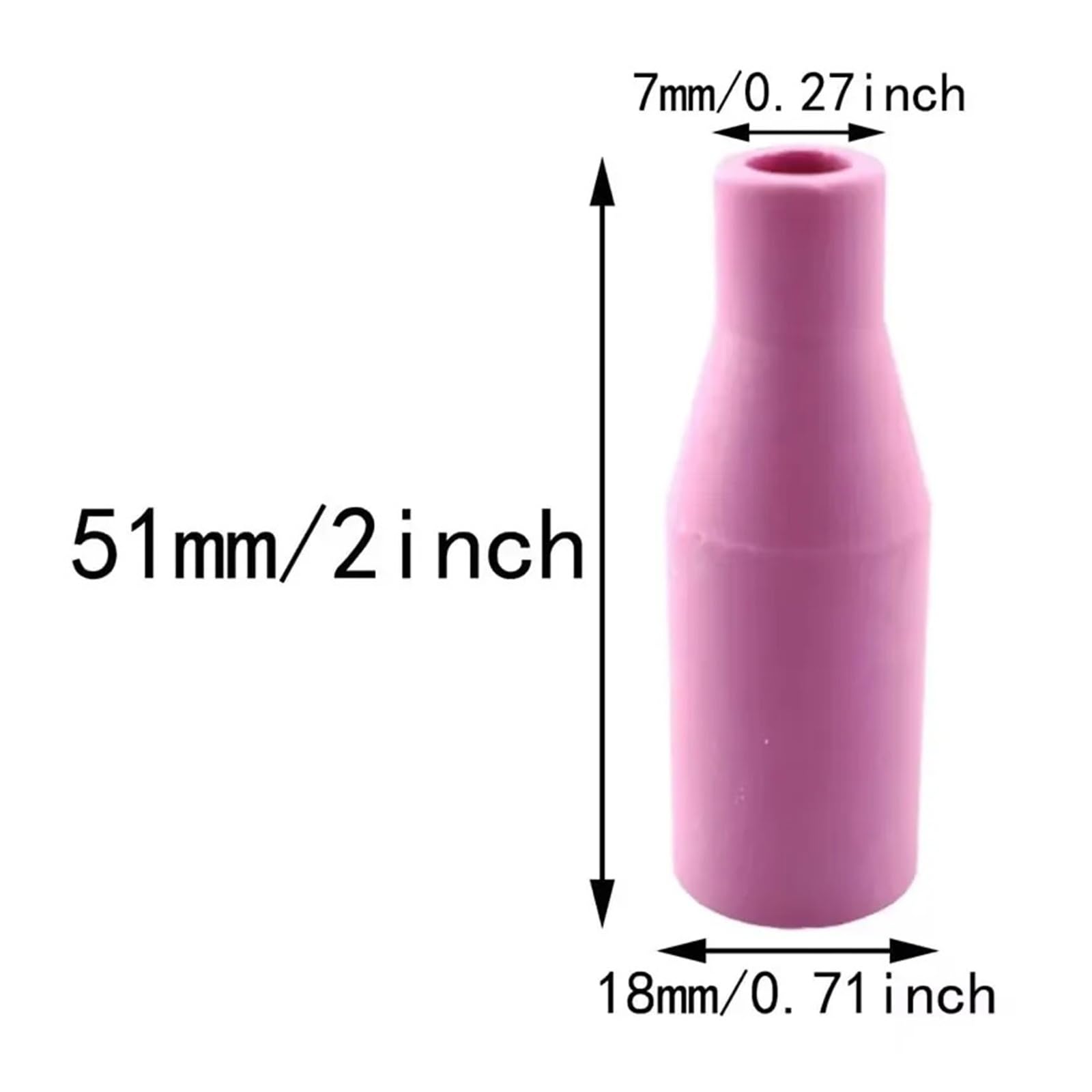 1/2/5/10PCS, MB-15AK 14AK Mig/Mag Ugello in Ceramica for Gas Euro Style Punta di Saldatura Ugello Coppa Scudo for Torcia di Saldatura(5PCs)