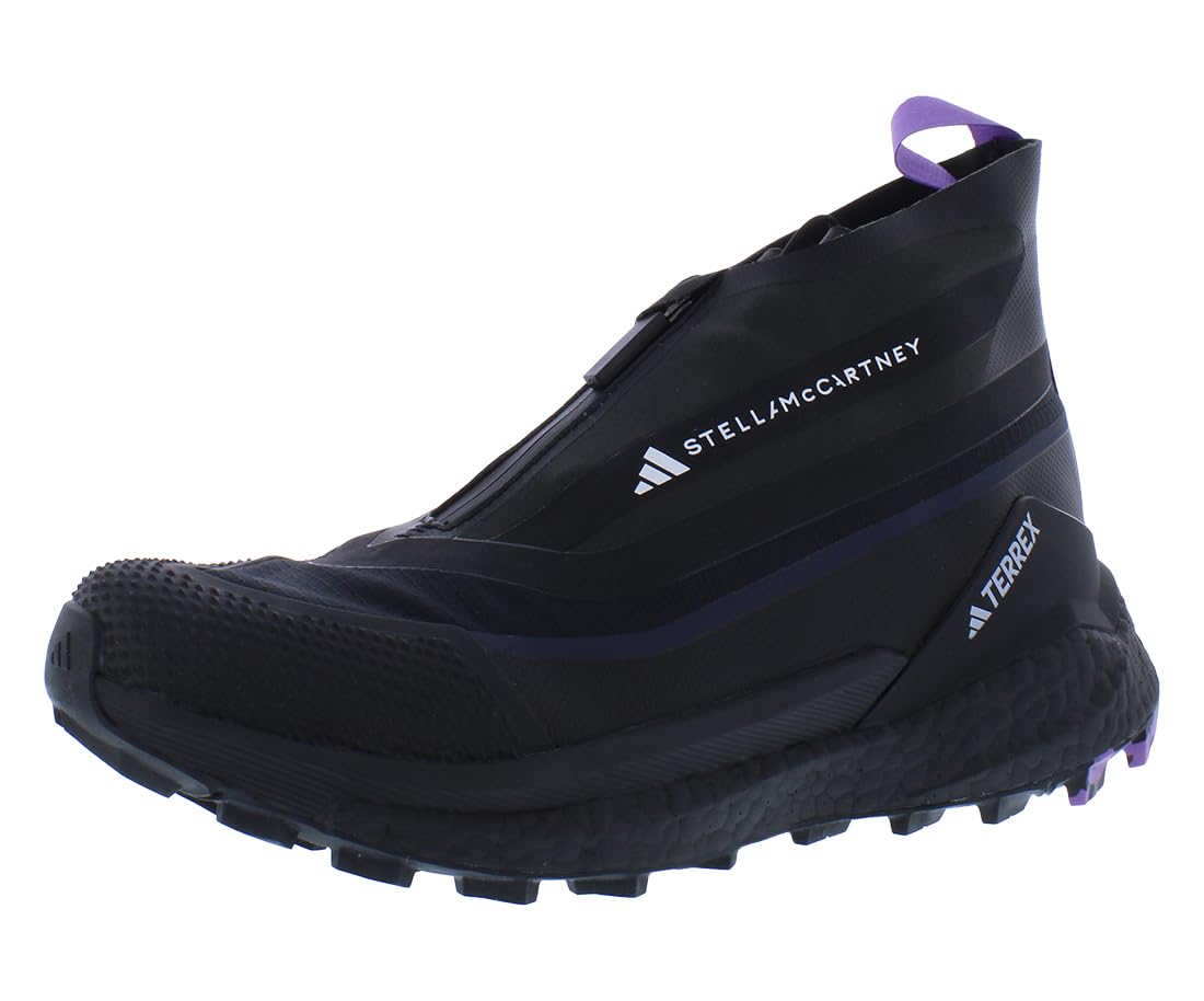 adidas Asmc Terrex Free Hiker GTX Unisex Shoes Size 7, Color: Core Black/Utility Black/Deep Lilac