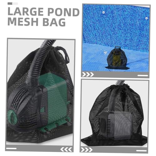 Bolsa de malla grande para bomba Yardwe de poliéster para filtración miniatura 3