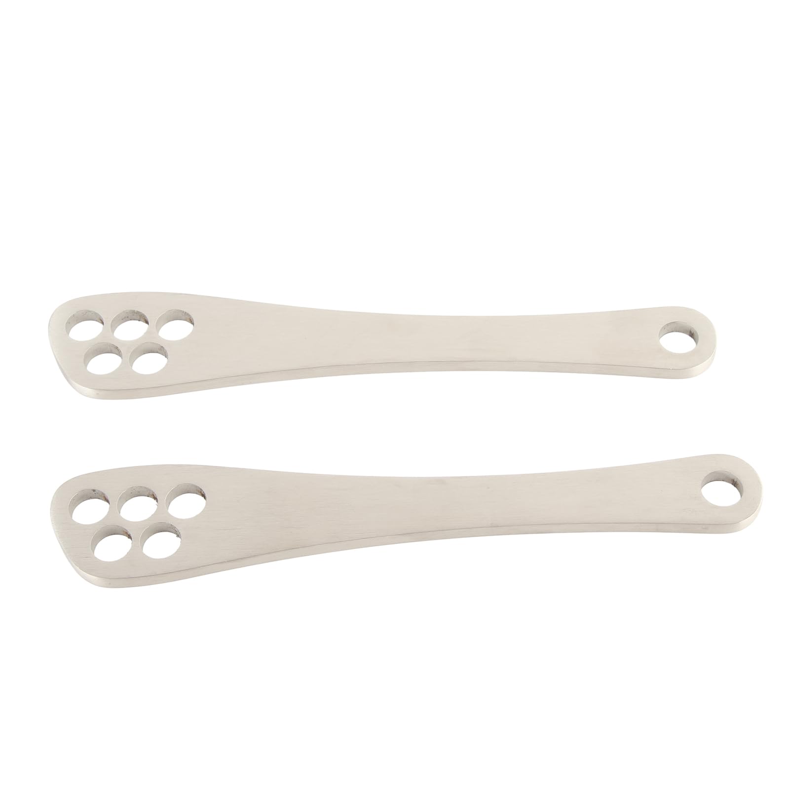 Paire de Liens d'abaissement Arrière en Acier Inoxydable, Accessoires de Moto de Remplacement pour Z 250 300 750 800 1000 Z 250 750 Kit de Lien d'abaissement Kit de Lien 'abaissement