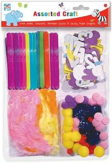 Anker Kids Create, Arts & Crafts, Activity Craft Fun Pack, Assorted, 29.7x21x2 cm