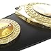 ZipToMeNow Custom Bright Shield Championship Belt in Black
