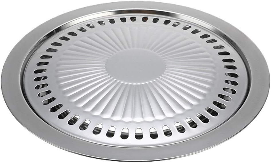 Smokeless Grill, Gas, Household Nonstick Gas Stove Flat Electric Stove Baking Tray BBQ Grill Tools Outdoor