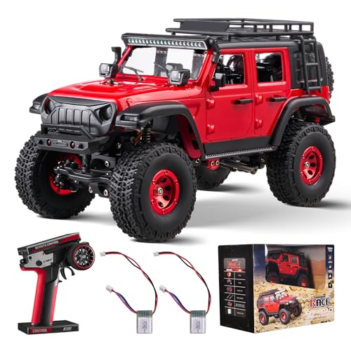 VEVOR RC Crawler 1/24 Scale RC Car Rock Crawler All Terrain 4WD Off-Road Truck...