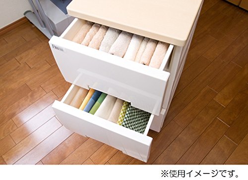 【中古】天馬リビングチェスト フィッツプラスNT(55幅5段 F5505 NA)　幅55×奥行41×高さ105cm　5段　オフホワイト　受け渡し4/16午前 Amazon｜天馬 リビングチェスト 5段 幅55×奥行41×高さ105cm フィッツ