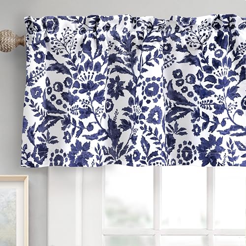 DriftAway Julia Lined Valance Double Layer Thermal Insulated Room Darkening