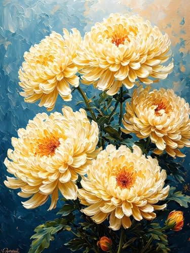 Peinture diamant 5D contre le stress, kit grand format pour retrouver le calme
