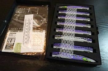 KATO 500 TYPE EVA 新幹線 8両セット室内灯入り KATO Nゲージ 500系新幹線「500 TYPE EVA」8両セット