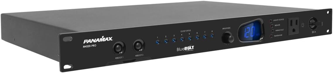 Panamax M4320-PRO 20A BlueBOLT Power Manager, Conditioning & Surge