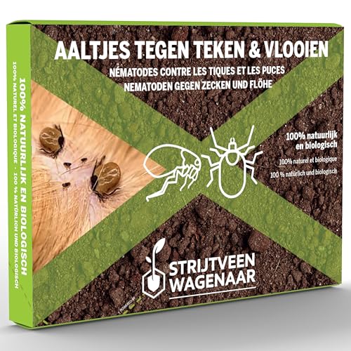 Strijtveen & Wagenaar – SC-Nematoden gegen Zecken & Flöhe – 5 Mio. für 10 m² – Biologisch & effektiv –...