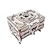 BENDADA Puzzle Antike Schmuckkasten Holzmontage Modell Mit Versteckten Fach Treasure Box Geschenk Frauen Und Freundin