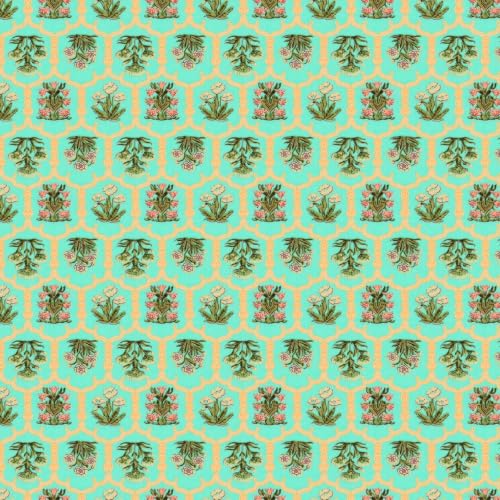 Image of Home Ecstasy 100% Cotton Mulmul Reversible Dohar for Double Bed 210 GSM (86 x 88 inches), Green