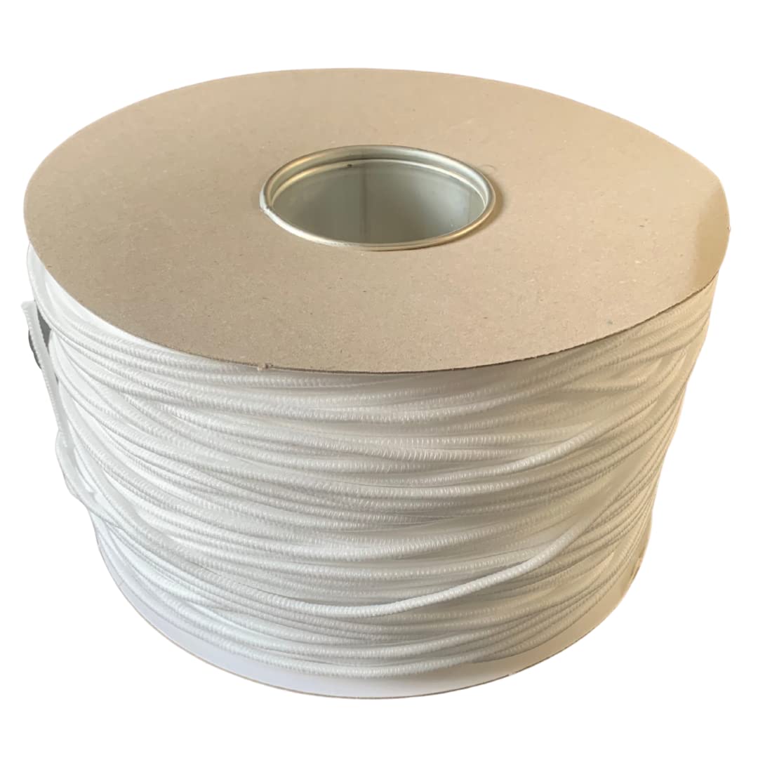 Masta Upholstery White 20 Metres - 6Mm Washable Piping Cord - 20M